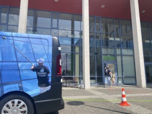 Mycie metodą odwróconej osmozy szczotka teleskopowa