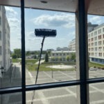 mycie okien wysięgnik