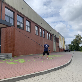 Mycie metodą odwróconej osmozy szczotka teleskopowa