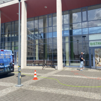 Mycie metodą odwróconej osmozy szczotka teleskopowa