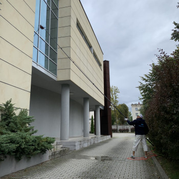 Mycie metodą odwróconej osmozy szczotka teleskopowa
